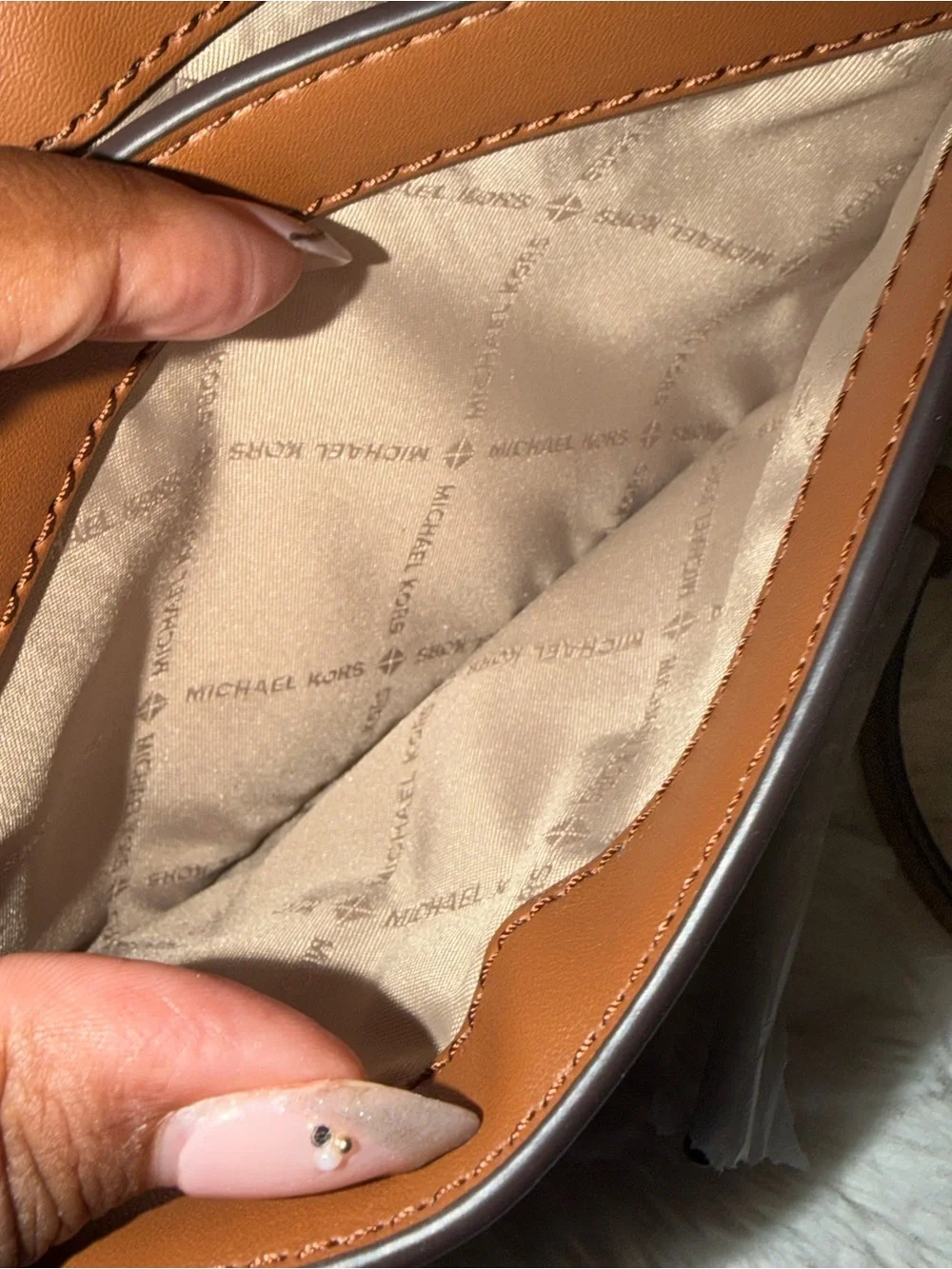 Michael Kors Brown Carmen Crossbody Bag- BRAND NEW/UNUSED